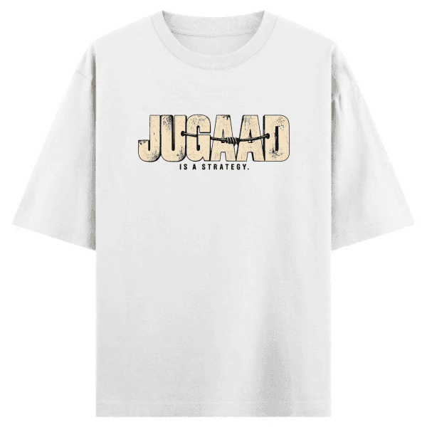 Jugaad Is a Strategy Unisex Oversized Classic T-Shirt