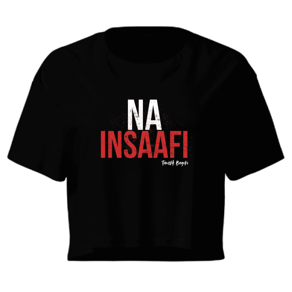 NA INSAAFI Crop Top
