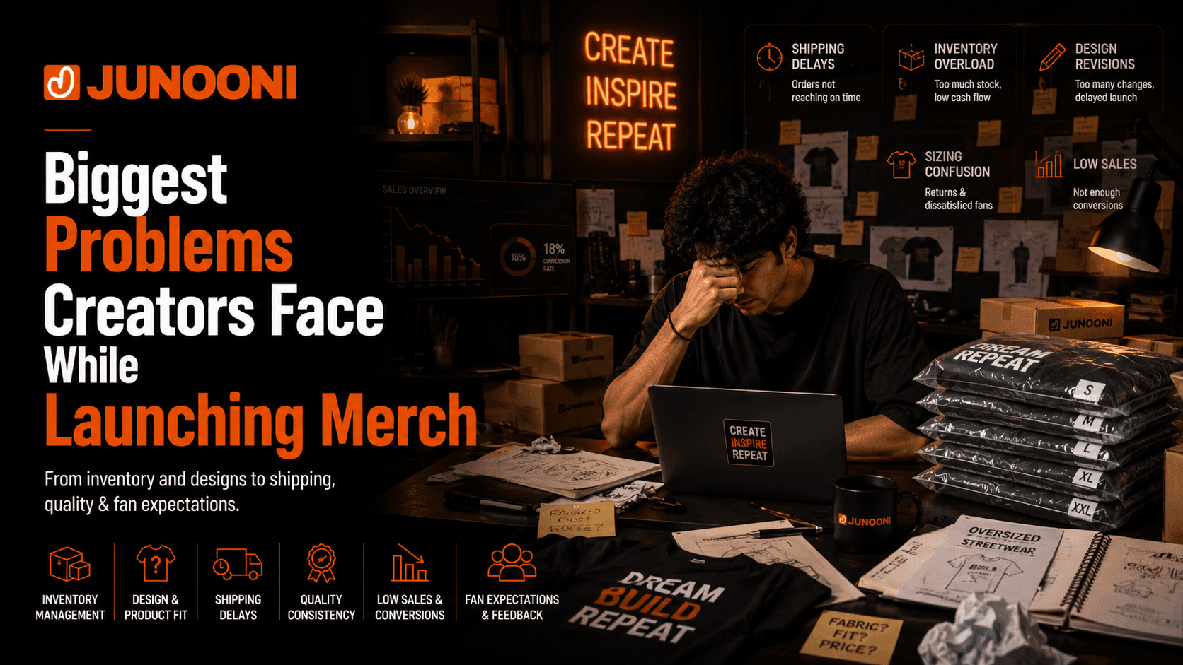 Biggest Problems Creators Face Launching Merch in India — Solved