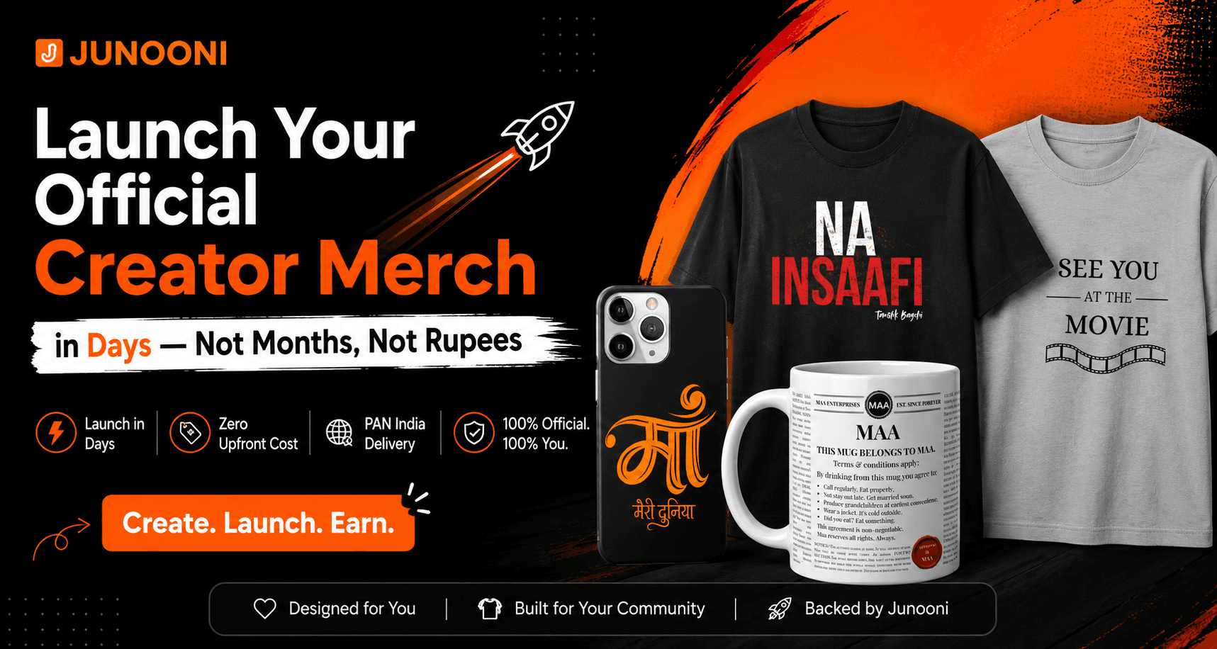 Launch Your Official Creator Merch in Days — Not Months