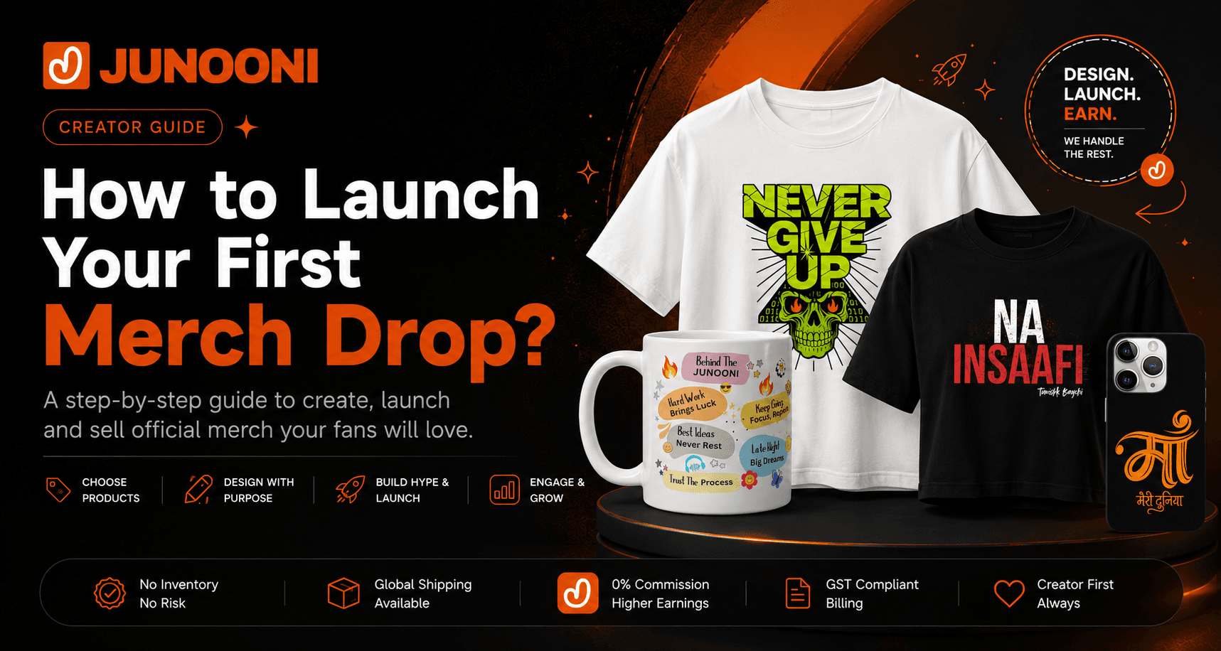 How to Launch Your First Merch Drop?